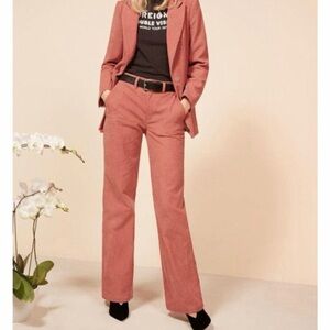 Reformation Dusty Rose Pants